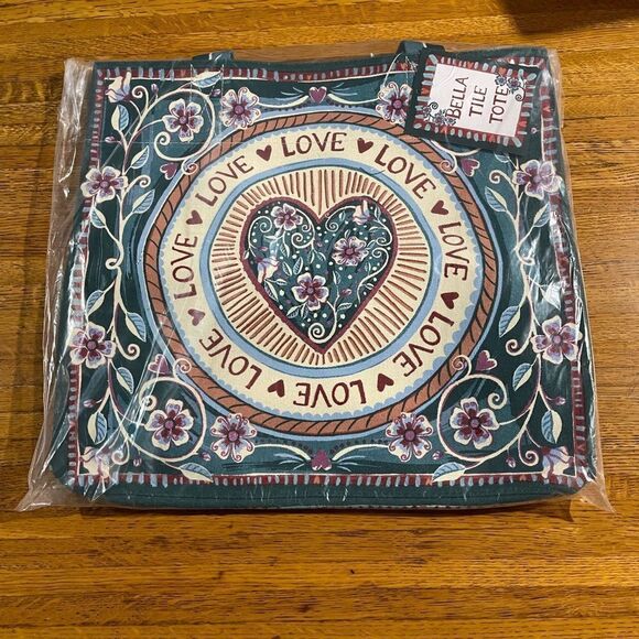 Brighton Bella Tile Tote NWT - Picture 3 of 10